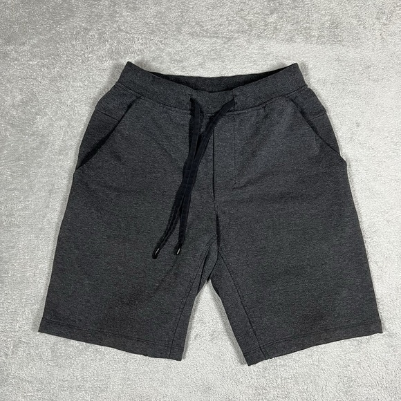Lululemon Shorts Mens Small Charcoal Gray City Sweat Sweatshorts Casual - Picture 1 of 11